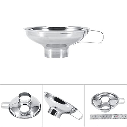 Canning Funnel for Kitchen Use, Stainless Steel Wide Mouth Funnel for Canning Jars Food Funnel for Filling Bottles Kitchen Tools(Small) - size: Small