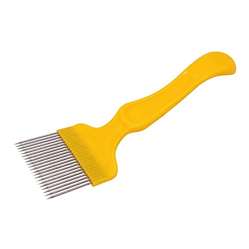 Aliotech Beekeeping Stainless Steel Uncapping Fork with 21 Tines Stainless Steel Bee Keeping Tool