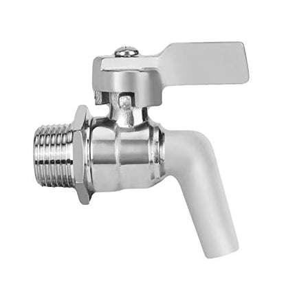 Beer Faucet Tap, Stainless Steel Adjustable Beer Faucet Rate Regulator Kit, Faucet Tap Spigot Replacement for Homebrew Wine Beverage Dispenser