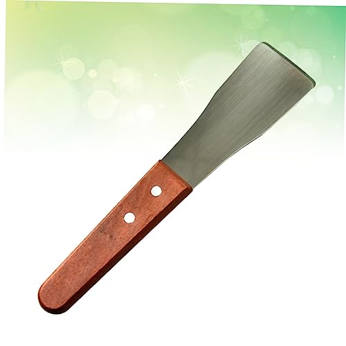 Mipcase Beekeeping Supplies Bee Tool Beehive Box Scraper Wood Handle Honey Scraper Shovel Beekeeping Tool
