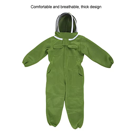 Beekeeping Suit, Bee Keeper Suit, Professional Breathable Full Body Bee Suit with Round Veil Hat for Backyard and Bee Keeper and Backyard Beginner Beekeepers (XL)
