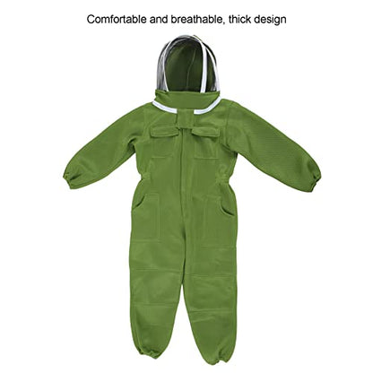 Beekeeping Suit, Bee Keeper Suit, Professional Breathable Full Body Bee Suit with Round Veil Hat for Backyard and Bee Keeper and Backyard Beginner Beekeepers (XL)
