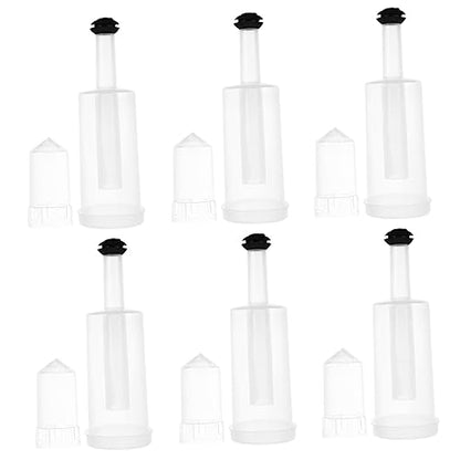 3-Piece One-Way Silicone Fermentation Stopper Set Air Locks for Home Brewing Compatible Wine Making Easy to Use Sturdy and Reliable