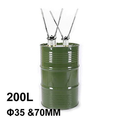 200L Oil Drum Pressure Cap Sealing Barrel Crimping Tool 35&70mm Crimper Sealer 53 Gallon Manual Oil Barrel Sealing Machine