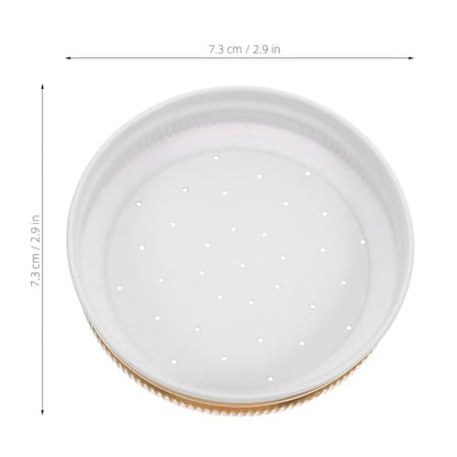 5pcs Bee Water Feeder Lids Beehive Entrance Watering Device Beekeeping Supplies Metal Covers for Hive Water Feeding Equipment