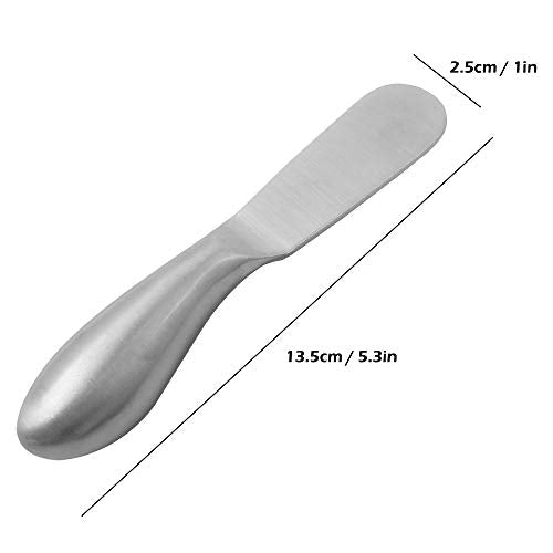 SourceTon 4 Pieces Cheese Spreader Set, Stainless Steel Multipurpose Cheese and Butter Spreader Knives