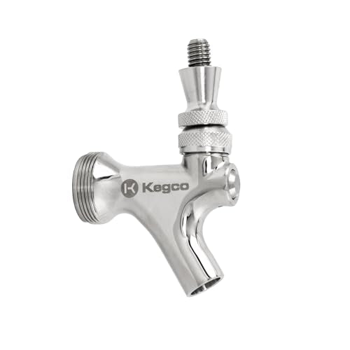 Kegco 494S-SFSL Beer Faucet, Standard, Stainless Steel