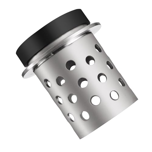 DZQ Perforated Casting Flask Vacuum Casting Stainless Steel Wall Flanged with Rubber Sprue Base(3.5" x 5") - size: 3.5" x 5", style: Height: 5in