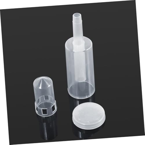 LABRIMP 6 Pcs One Way Exhaust Water Sealed Check Valve Kit for Homebrew Beer and Wine Making Standard Easy to Use Prevents Back Flush and Isolates Air - size: 6 pcs