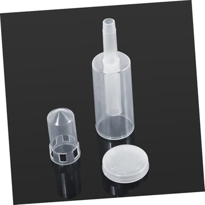 LABRIMP 6 Pcs One Way Exhaust Water Sealed Check Valve Kit for Homebrew Beer and Wine Making Standard Easy to Use Prevents Back Flush and Isolates Air - size: 6 pcs