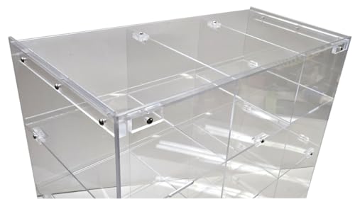 Commercial Retail Display for Mini Sampler 50ml Liquor Shot Airplane Bottles (Assembly Needed) Nips Rack Also Any Other Point of Sale Items 12 Section - color: no dividers