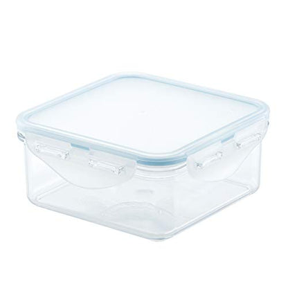 LOCK & LOCK Purely Better Tritan Container/Square Food Storage Bin, 20 Ounce, Clear - size: 20 Oz., style: Square
