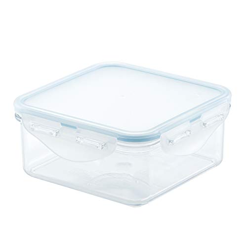 LOCK & LOCK Purely Better Tritan Container/Square Food Storage Bin, 20 Ounce, Clear - size: 20 Oz., style: Square