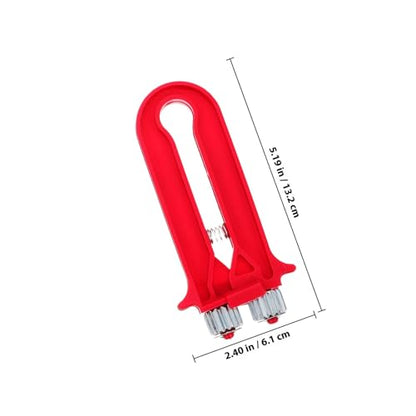 Beekeeping Hive Frame Wire Tightener and Frame Gripper Tool 2pcs Set Yellow and Red for Beehive Repair