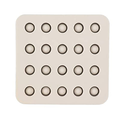 Wax Queen Grafting Cups Silicone Mold Beekeeping Beeswax Queen Cell Cups Making Mold (4 Rows 96x92x14mm) - size: 4 Rows 96x92x14mm