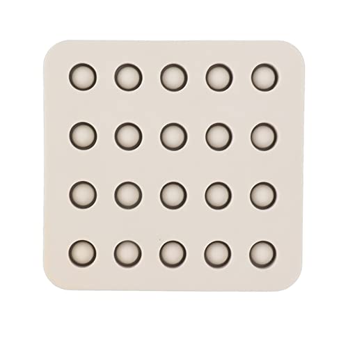 Wax Queen Grafting Cups Silicone Mold Beekeeping Beeswax Queen Cell Cups Making Mold (4 Rows 96x92x14mm) - size: 4 Rows 96x92x14mm