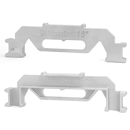 Framing Tools - 16'' Framing Stud Layout Tool, Stud Framing Jig for 16 Inch On-Center Precision Wall Stud Framing Measurement (2-Piece Set) - style: 16 Inch 2-Piece Set