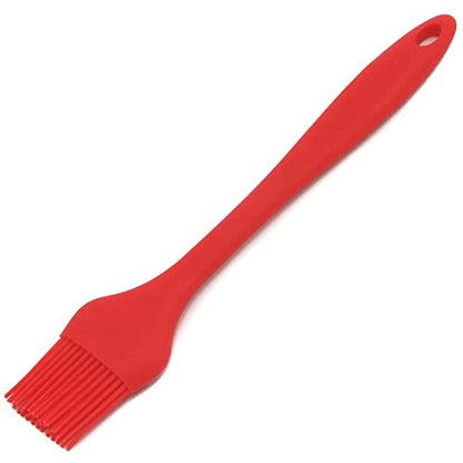 Chef Craft Premium Silicone Basting Brush, 10.25 inch, Red - color: Red