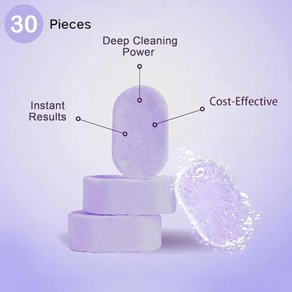 All In One Clean Spray Cleaner for Ovens, All Purpose Cleaning Spray with Concentrated Cleaning Tablets, Cleaners for Instant Stain Removal, Multi-Surface for Bathroom, Kitchen(1 Bottle+30 Tablet)
