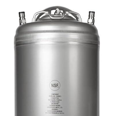 New 5 Gallon Ball Lock Keg with Single Handle