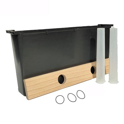 Bee Feeder Bee Frame Feeder for Bee Hive Water Food Feeder Bee Feeding Tools Beehive Frame Feeder for Beekeeping (6L Black)