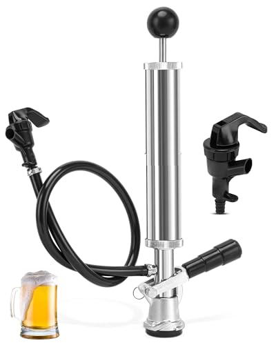 Keg Party Pump, 8" Keg Tap Kit Keg Pump Taps (8 inch) - size: 8 Inch