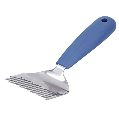 16-Inch Stainless Steel Uncapping Fork Beekeeping Tool with Ergonomic Plastic Handle for Easy Honey Harvesting