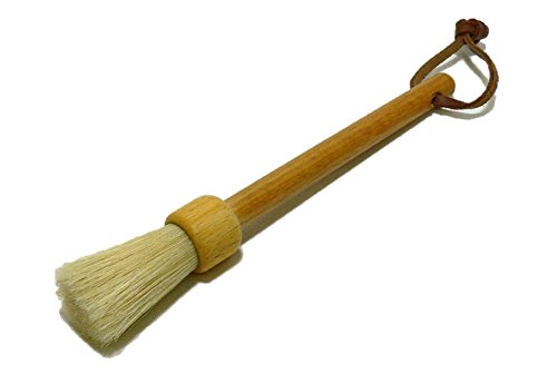 Pastry Brush – Natural Boar Bristle & Wooden Handle – Baking Brush for Egg Wash, Butter, Glaze & BBQ – Made in Germany