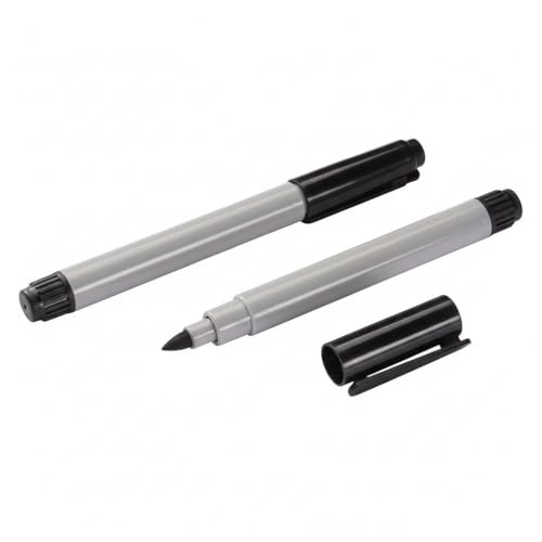 Cadie Permanent Freezer Marker Set of 2 – Waterproof Fast-Drying Black Fine Bullet Tip Ink Pens for Food Labeling, Fridge & Freezer Storage, Lab & Kitchen Use, & General Organization - style: 2 Pack