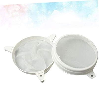LABRIMP Double Sieve Mesh Sieve Strainer Honey Filter Tool Beekeeping Equipment for Honey Straining