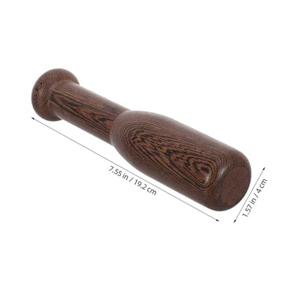 Sauerkraut Pounder Fermentation Tamper: Fermenting Pickle Stick Masher - Vegetable Fermentation Tool Wooden Pestle Tamper Stick