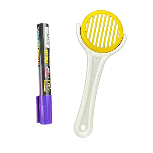 Hand Held Beekeeping Bee Queen Cage Catcher W/Marking Pen Accessories Tool