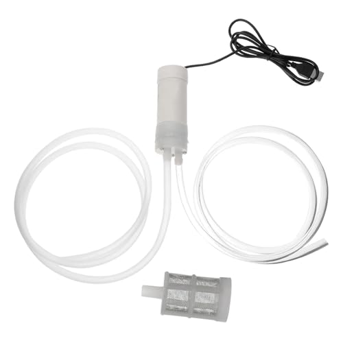 Portable USB Electric Auto Siphon Self Priming Beer Transfer Pump Kit, Food Grade Pump for Home Brew Beer,Wine, Beverages,Mead and Kombucha, 2LPM No Mess Leak, 197 Inch Hose