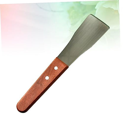 Mipcase Beekeeping Supplies Bee Tool Beehive Box Scraper Wood Handle Honey Scraper Shovel Beekeeping Tool