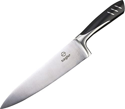 Sagler chef knife 8 Inch - kitchen knife European steel of High Carbon Stainless, Chopping knives for Budding Kitchen, cooking knives