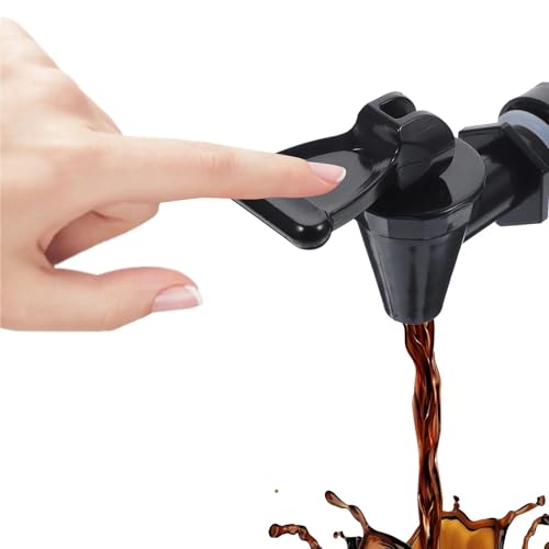 Spigot for Beverage Dispenser 2pcs Stainless Steel Water Barrel Faucet Replacement for Milk Tea Bucket Coffee Dispenser Jug Spigot Useful Parts