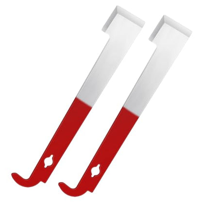 Tenalleys Stainless Steel Beekeeping Hive Tool Frame Lifter and Scraper J Hook Tool (2 Pack) - color: 2 Pack