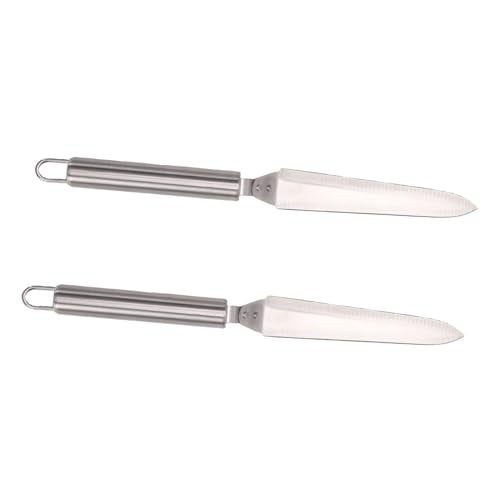 Wasp Knife Beekeeping Supplies Stainless Steel Honey Uncapping Cutter 2 Pack 10.83in Ultra Thin Slanted Side for Beekeepers Honey Harvesting Comb Frames