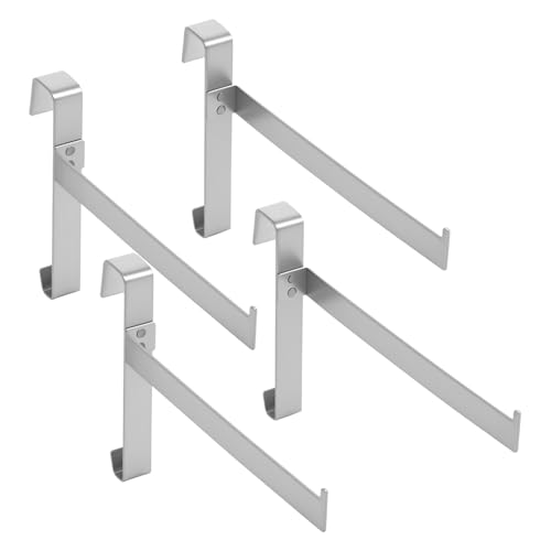 2 Pairs Beehive Frame Holder, Beehive Frame Rack Stainless Steel Large Capacity Bee hive Frame Support Rack Stand for Home Beekeeping Honey Harvesting and Inspection