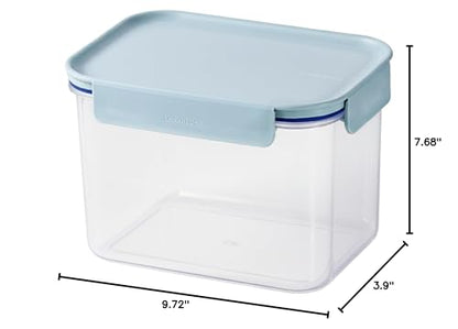 LocknLock Classic-Plus Plastic Food Storage Container | Airtight Plastic Food Storage Containers with Lids | BPA Free Stackable Food Storage for Meal Prep, Leakproof, Freezer & Dishwasher Safe, 2.75L - size: 2.75L