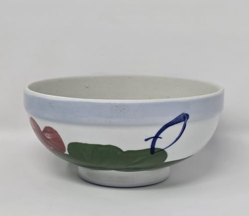Medium Porcelain Pickling Jar 3 Liter with 2 Lids Fermenting Pickling Kimchi Crock Jingdezhen Chinese Korean (pink, 10.5")