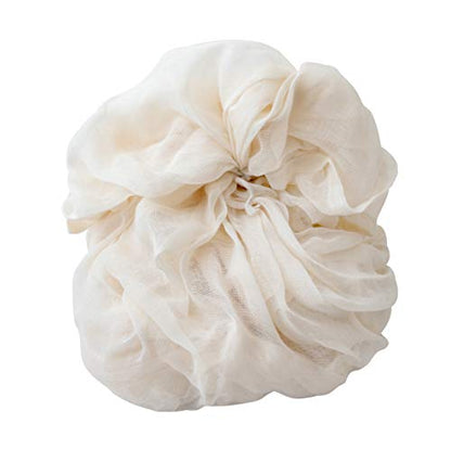 Organic Cheesecloth for Straining - 100% Natural Unbleached Fine Cheesecloth - Perfect for Making Cheese, Queso, Paneer, Idly - Food Grade Muslin, Washable & Reusable Gauze Fabric (36"x36")