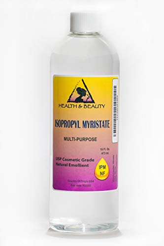 Isopropyl Myristate IPM Natural Surfactant USP Liquid Premium Highest Purity 100% Pure 64 oz