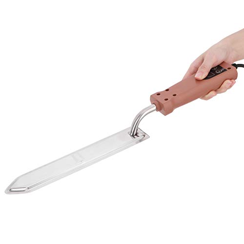 Electric Heating Honey Scraper, 50-180? Temperature Control Honey Uncapping Hot Knife with Memory Function Beekeeping Stainless Steel Tools Extractor Equipment Beekeeping Tools