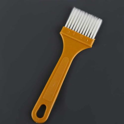 Pastry Brush Kitchen Accessories Yellow Barbecue Basting Brush Cooking Tools Reusable BBQ Oil Brush Pancake(Yellow)