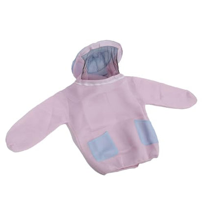 Beekeeping Jacket, Beekeeping Bee Suit Jacket with Veil Breathable Mesh, Beekeeper Suit for Women Beekeepers Beginners