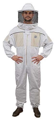 Humble Bee 430 Ventilated Beekeeping Suit with Round Veil - size: Small