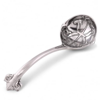 Arthur Court Fleur-De-Lis Serving Ladle - Elegant Aluminum Spoon for Punch and Soup - 12 Inch Long - size: 12 inches Fleur-De-Lis