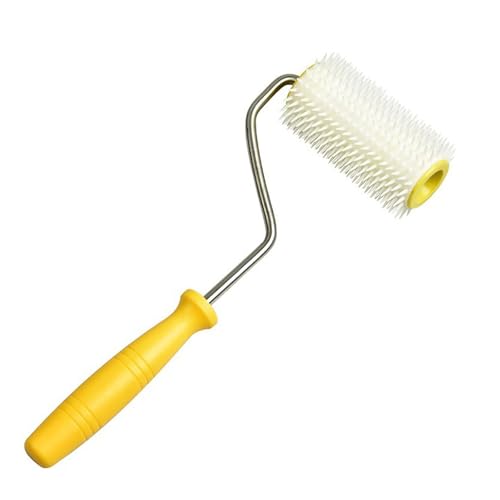 Roller Type Honey Uncapping Fork - Beekeeping Tool for Honey Extraction & Propolis Collection,Stainless Steel Needle Roller,Gentle on Honeycomb for Beekeepers