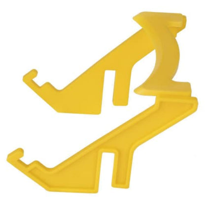 2pcs Yellow Plastic Bee Honey Bucket Rack Frame Grip Holder Beekeeping Beekeepers Tool Honey Extractor Equipment